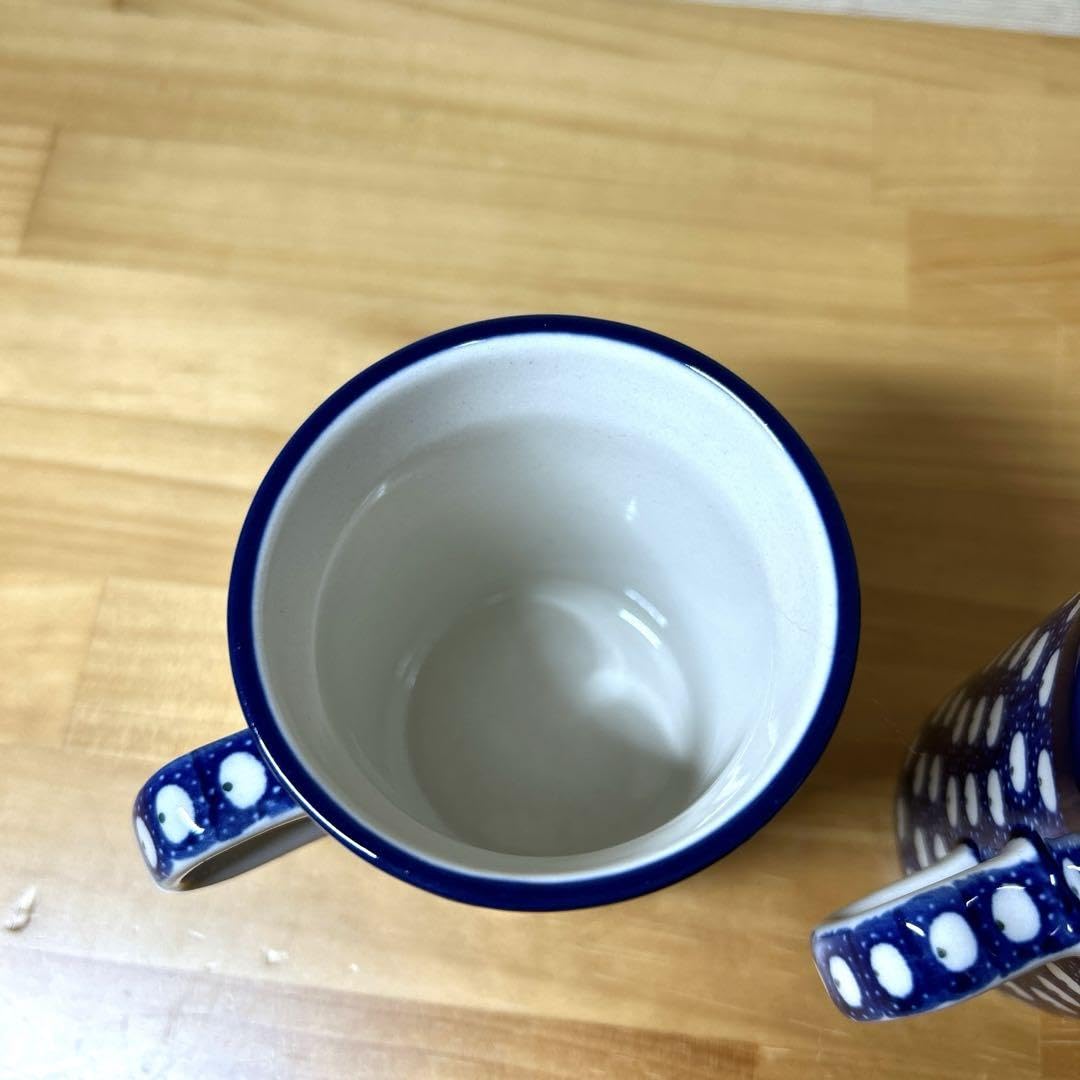 Amazon.co.jp: ポーリッシュポタリー マグカップ ペア セラミカ