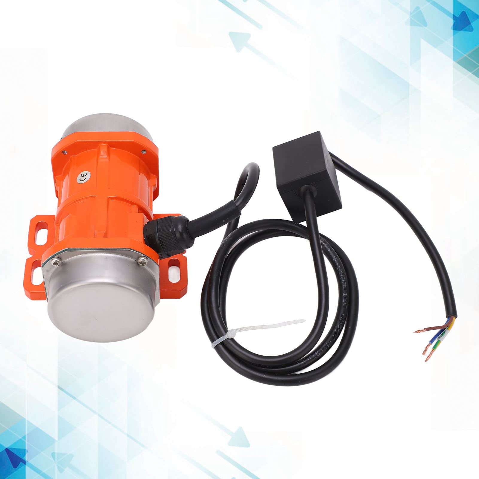 Motor Vibración Industrial 100W Monofásico 220V Aluminio 3000 RPM IP66 Minería Construcción Bloque Excentricidad Ajustable