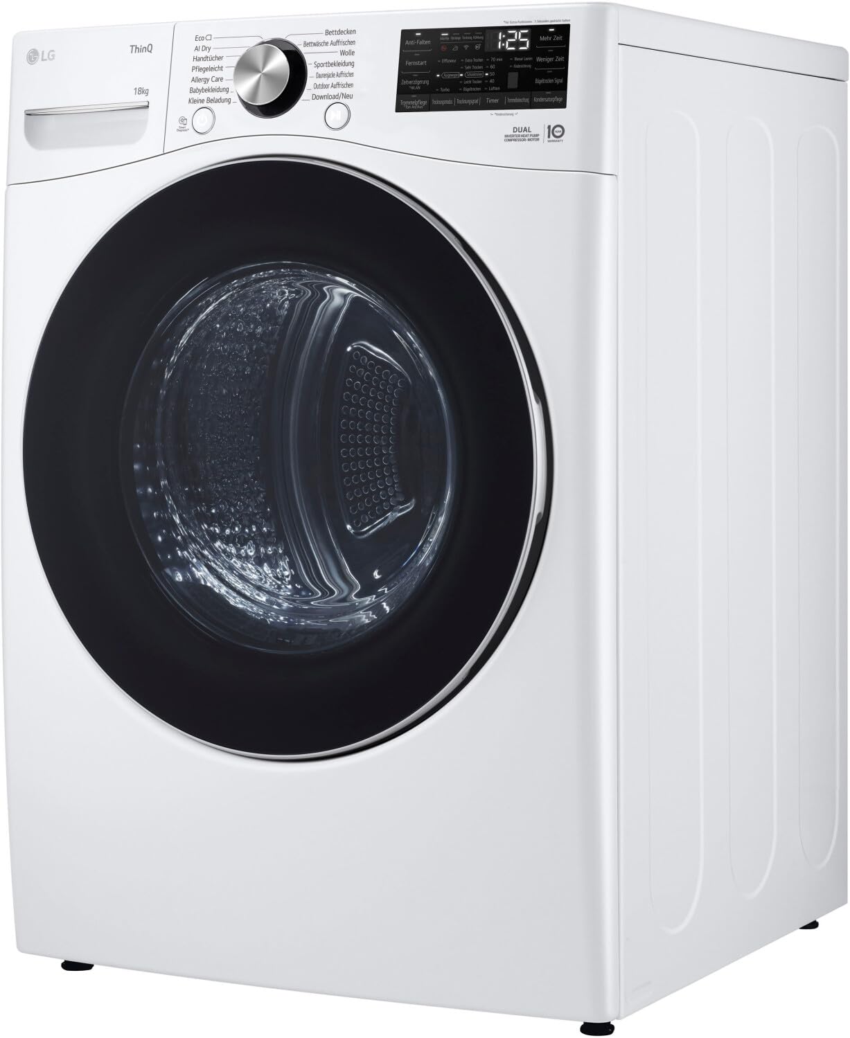 LG Wärmepumpentrockner RT18VT, Allergy Care