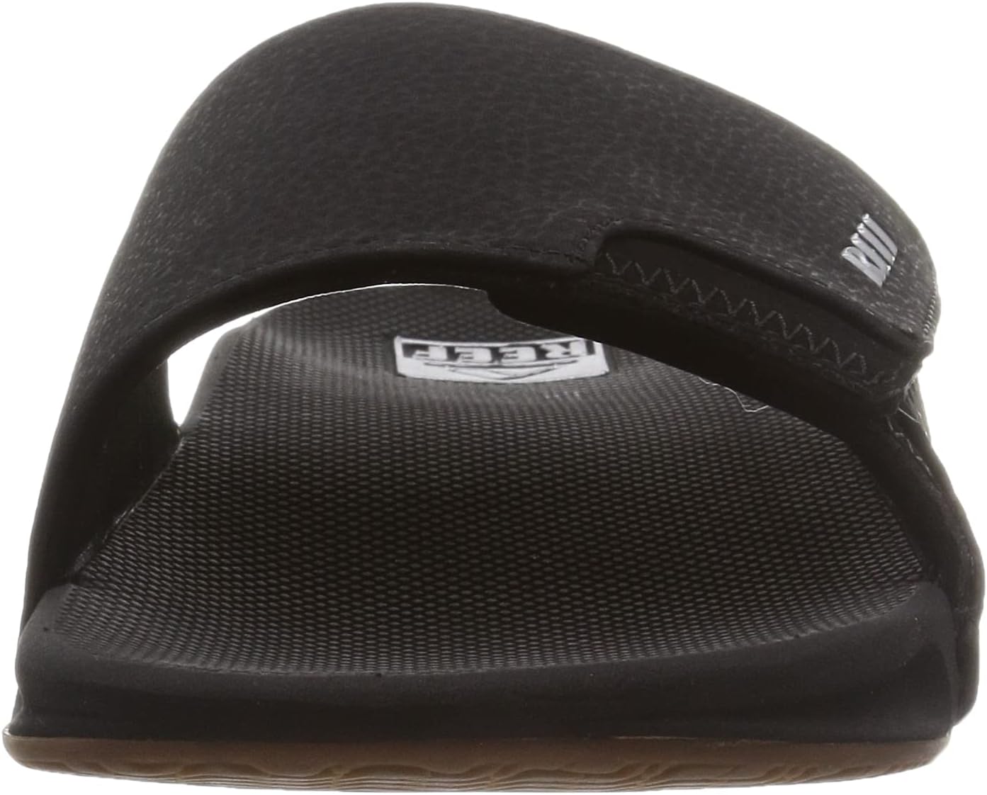 REEF Fanning Slide Men's Bottle Opener Sandal, Arch Support, Durable Outsole, Water Friendly