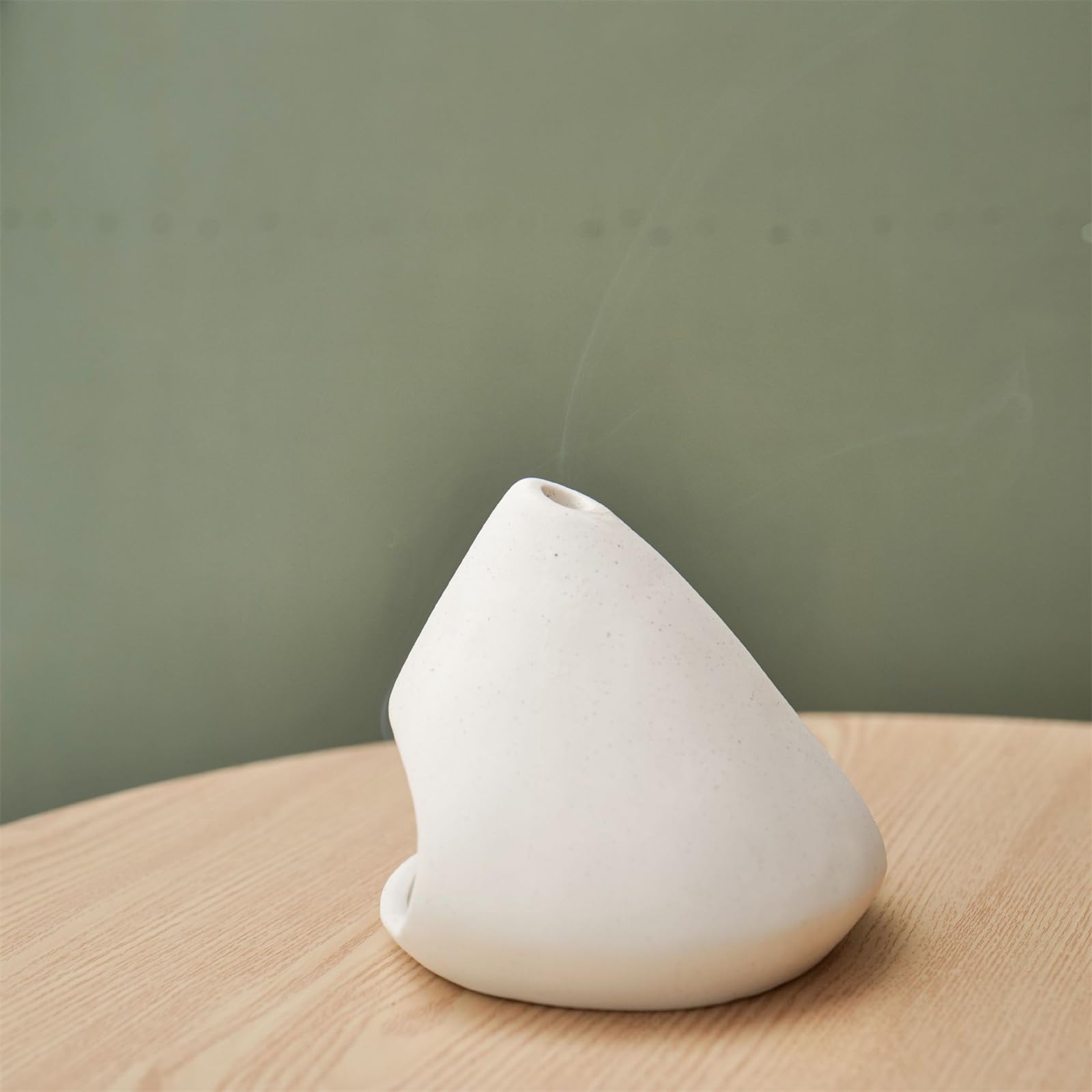 Vassoio portaoggetti in Legno di Santo, Piccolo Camino for Amanti dell'aromaterapia e Decorazioni for la casa. Portaoggetti in(White)