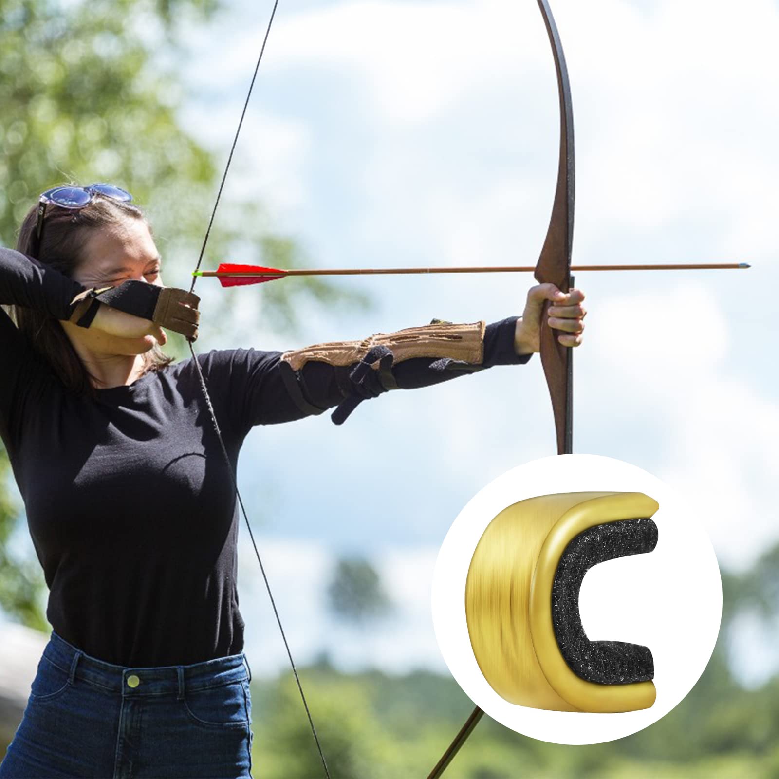 20 Punti Di Incocco Per Arco - Accessori Per Tiro Con L'Arco - Foto 2