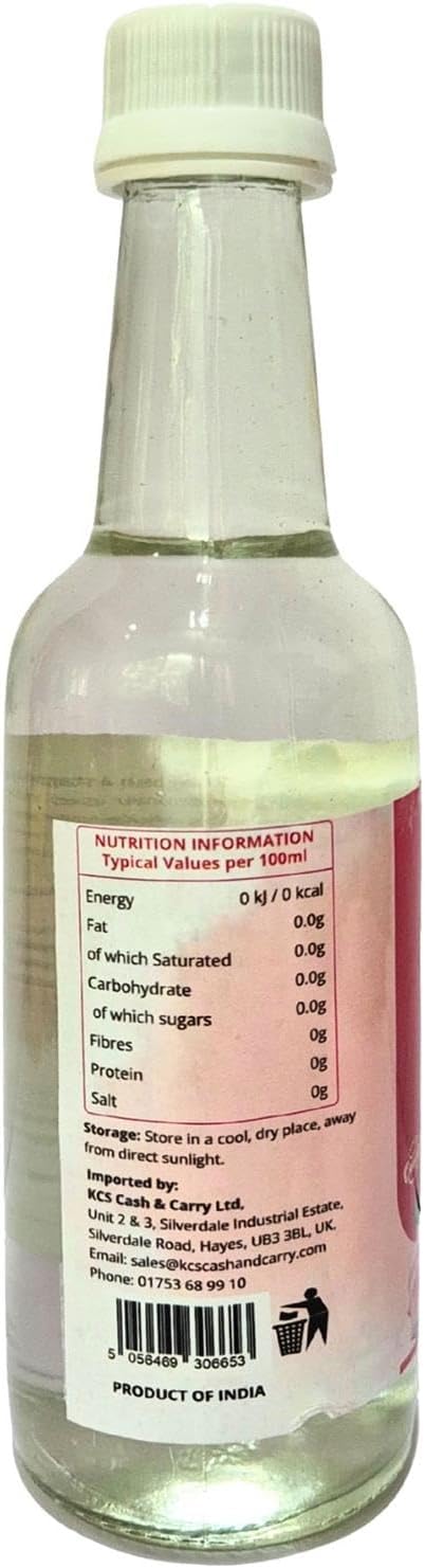 KCS Rose Water 300ml x 2 (Total 600ml) | Premium Food Grade Rose Water for Sweets, Desserts, Biryani, Beverages, Skincare & Culinary Use