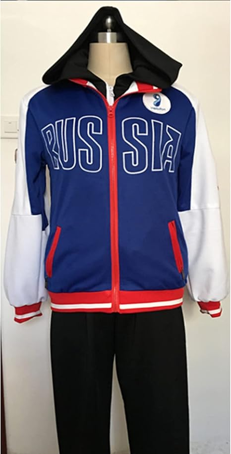 Amazon Yaorui ユーリ On Ice ユーリ プリセツキー パーカープリセツキー 風 Cosplay アニメオーバー 3点セット ユーリ プリセツキー S 男性用 3点セット コスプレ 仮装 通販 Amazon Yaorui ユーリ On Ice ユーリ プリセツキー パーカープリセツキー 風 Cosplay アニメオーバー 3点セット ユーリ プリセツキー S 男性用 3点セット コスプレ 仮装 通販