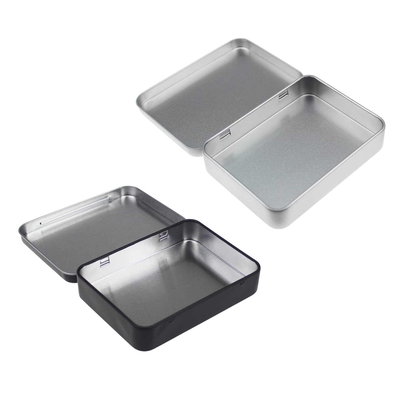 Amazon.co.jp: ebullient ブリキ缶 ミニボックス メタル収納