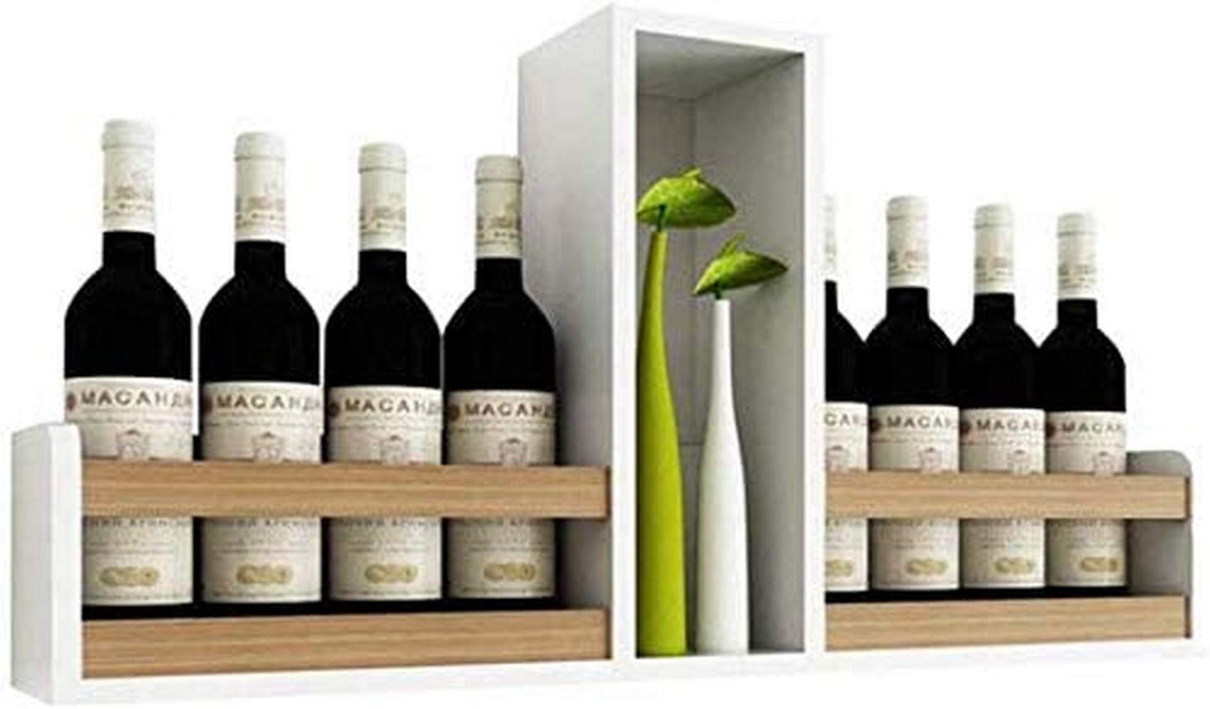 Étagère à vin murale en bois pour sublimer votre salon ou cuisine