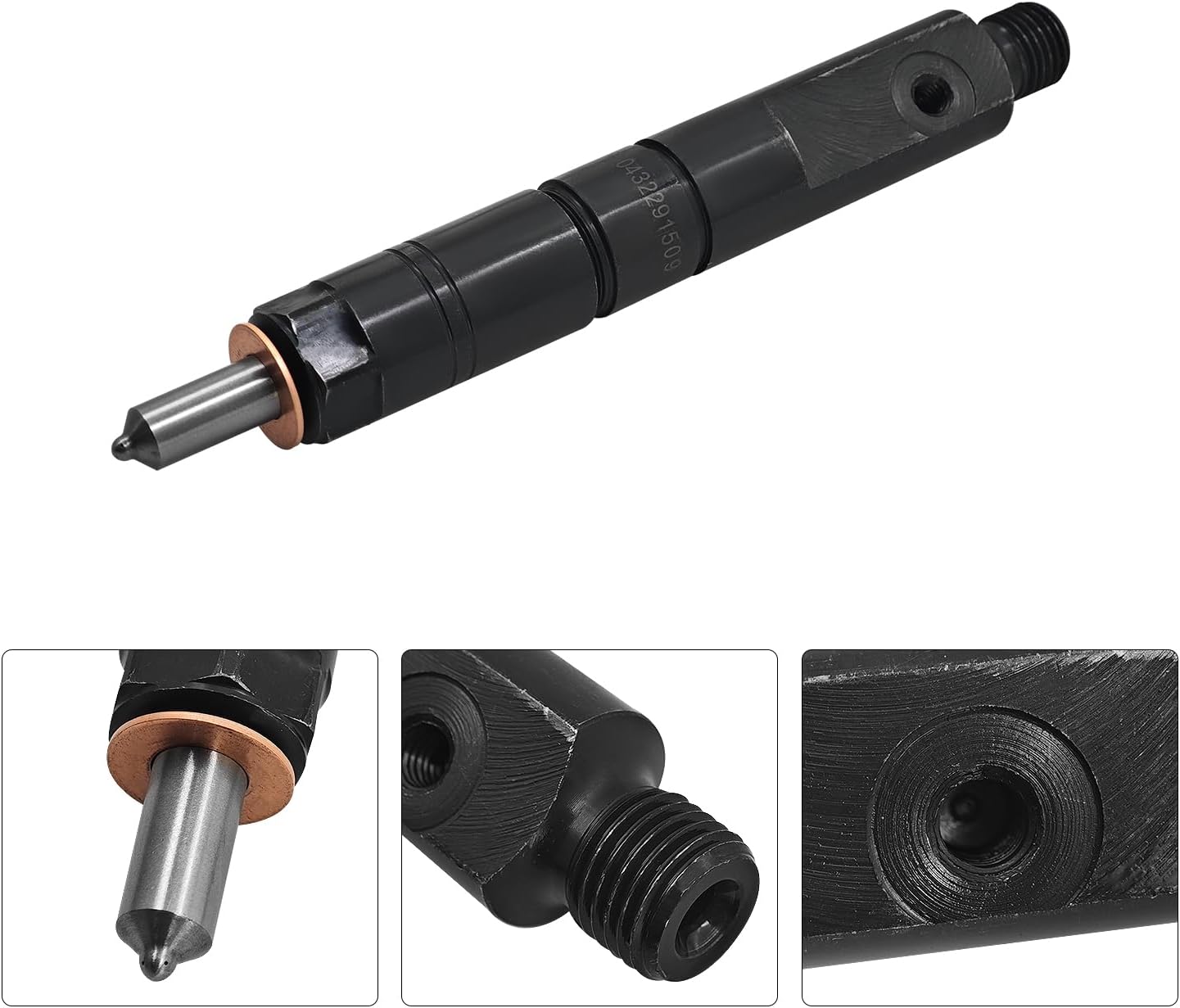 500307714 3pcs Fuel Injector Compatible with Case IH JX Series Models Fit for New Holland LB LM TD TK TL TT LW Series Modles Compatible with Iveco Fiat 8035 8045 8065 Replace 0432291509 1103-3224