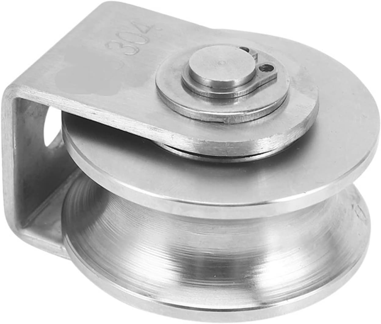 polea, 2 rodamientos de rueda rodillos pulgadas con ranura en U, poleas alta resistencia
