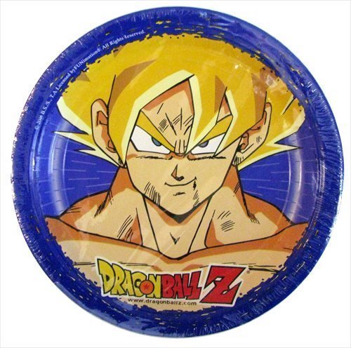 Dragonball Z Small Paper Plates (8ct) - //coolthings.us