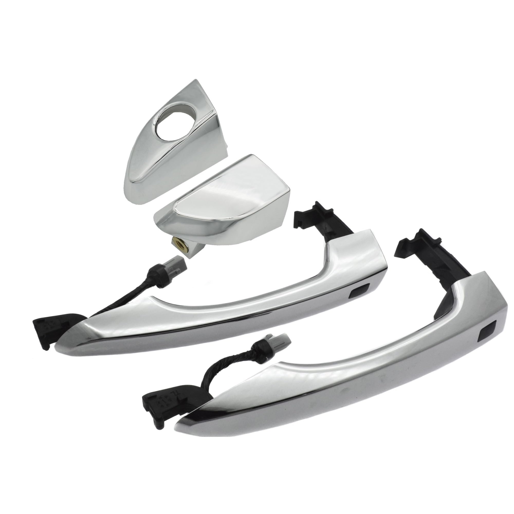 Mhtgd Front Pair With Cap Exterior Outside Front Left Right Driver Passenger Door Handle Button Switch For Hyundai For Tucson 2.0L .4L 2016-2021