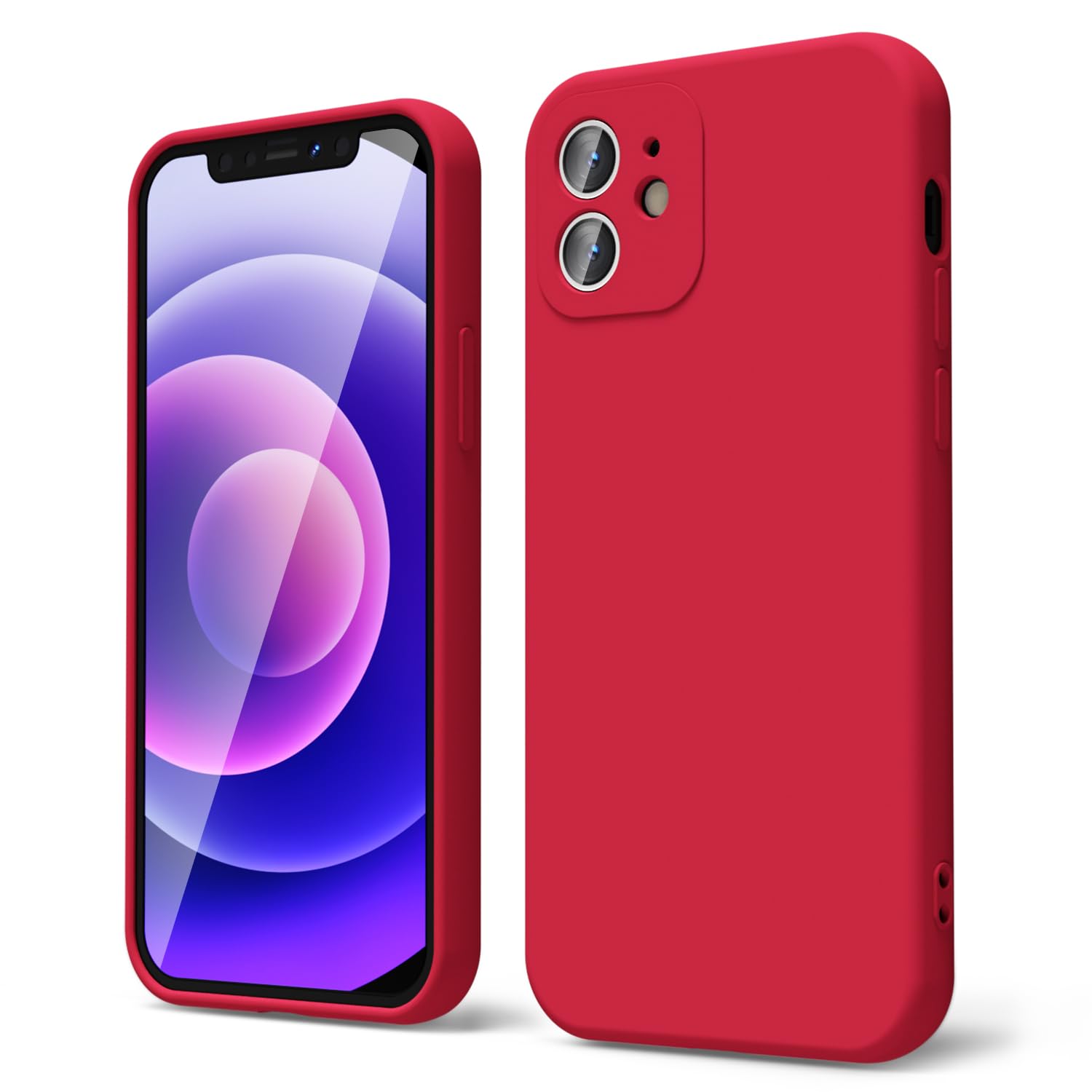 oakxco for iPhone 16 Pro Max Case Liquid Silicone, Soft Rubber Gel Elegant Aesthetic Basic Simple Cover, Cute Thin Slim TPU Matte Solid Color Plain Smooth Case for Women Girl, Light Pink — view 893