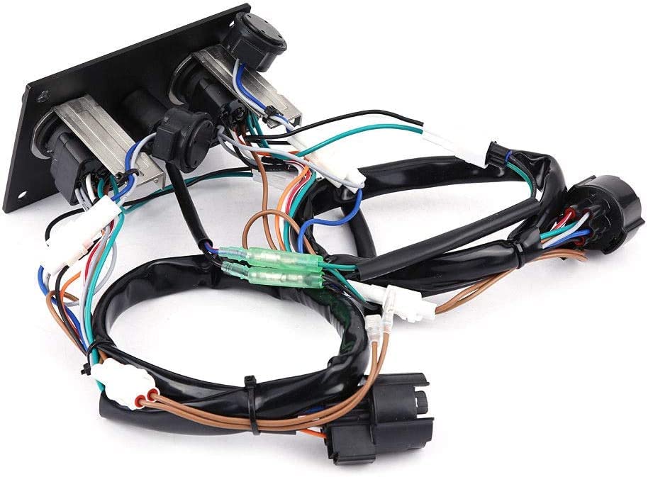 Miniatura 3 de Conjunto de panel de interruptor de llave de encendido fuera de borda marino 37100-96J24 para Suzuki