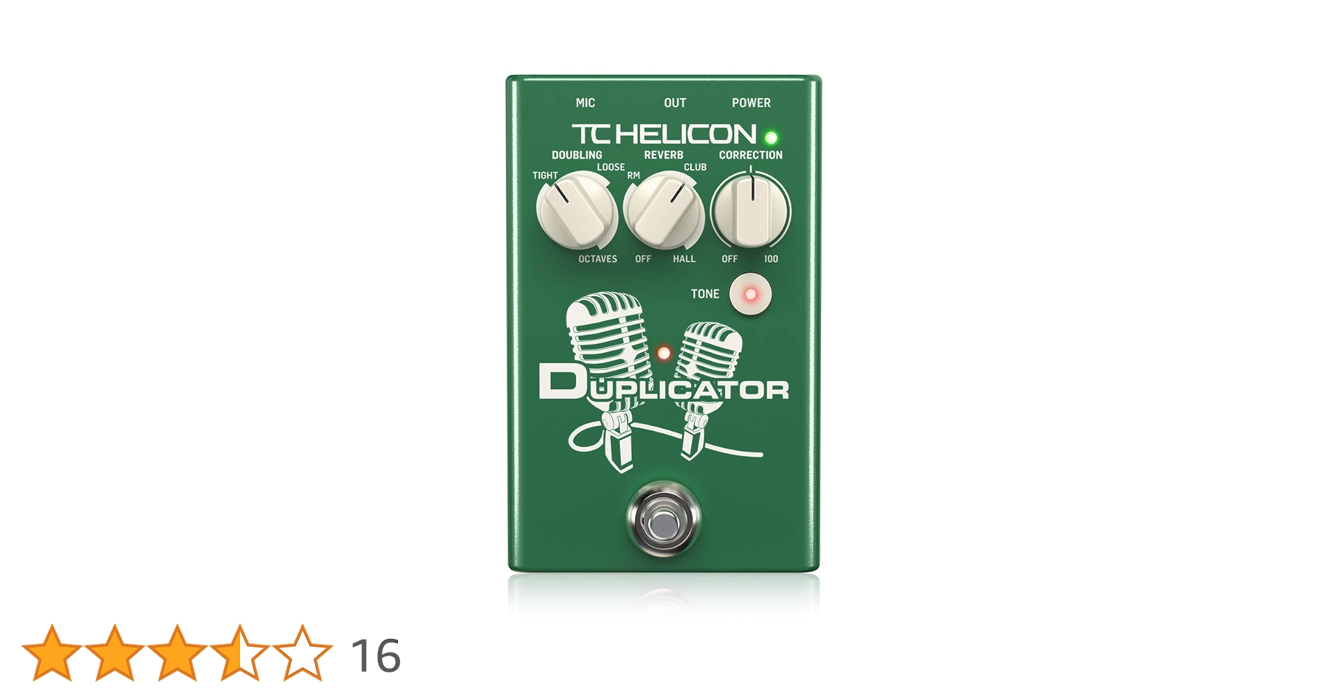 TC-HELICON Duplicator ボーカルエフェクトペダル TC Helicon DUPLICATOR Vocal Doubling Effects Pedal | Guitar