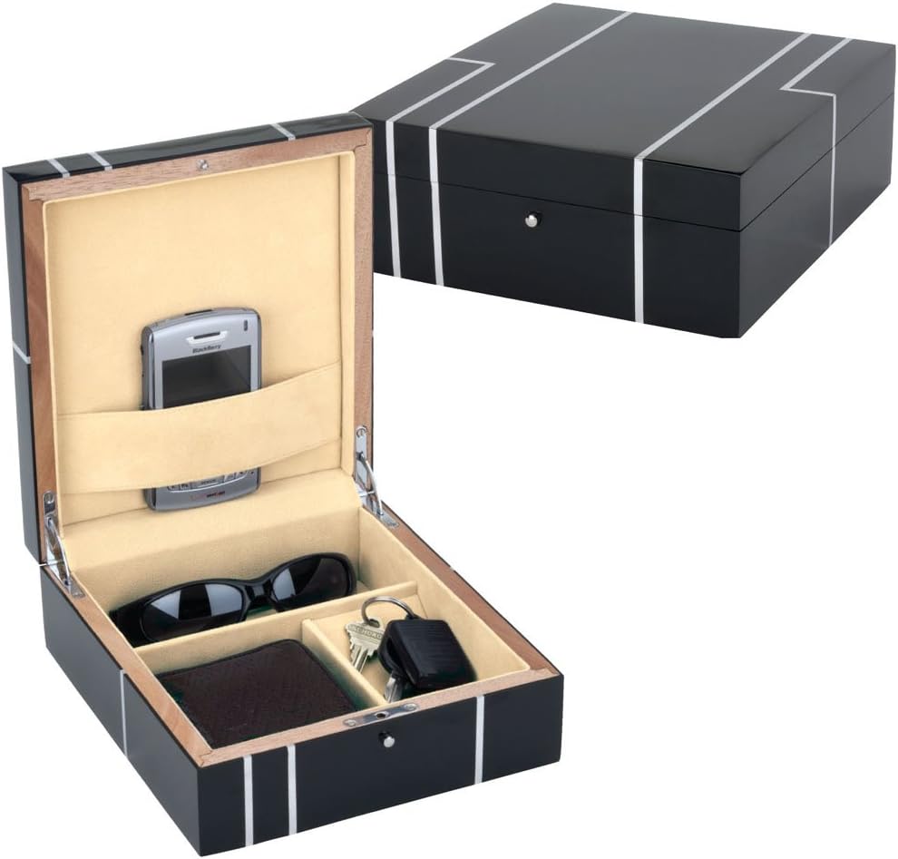 Reed & Barton Metropolitian Men's Jewelry Valet Chest
