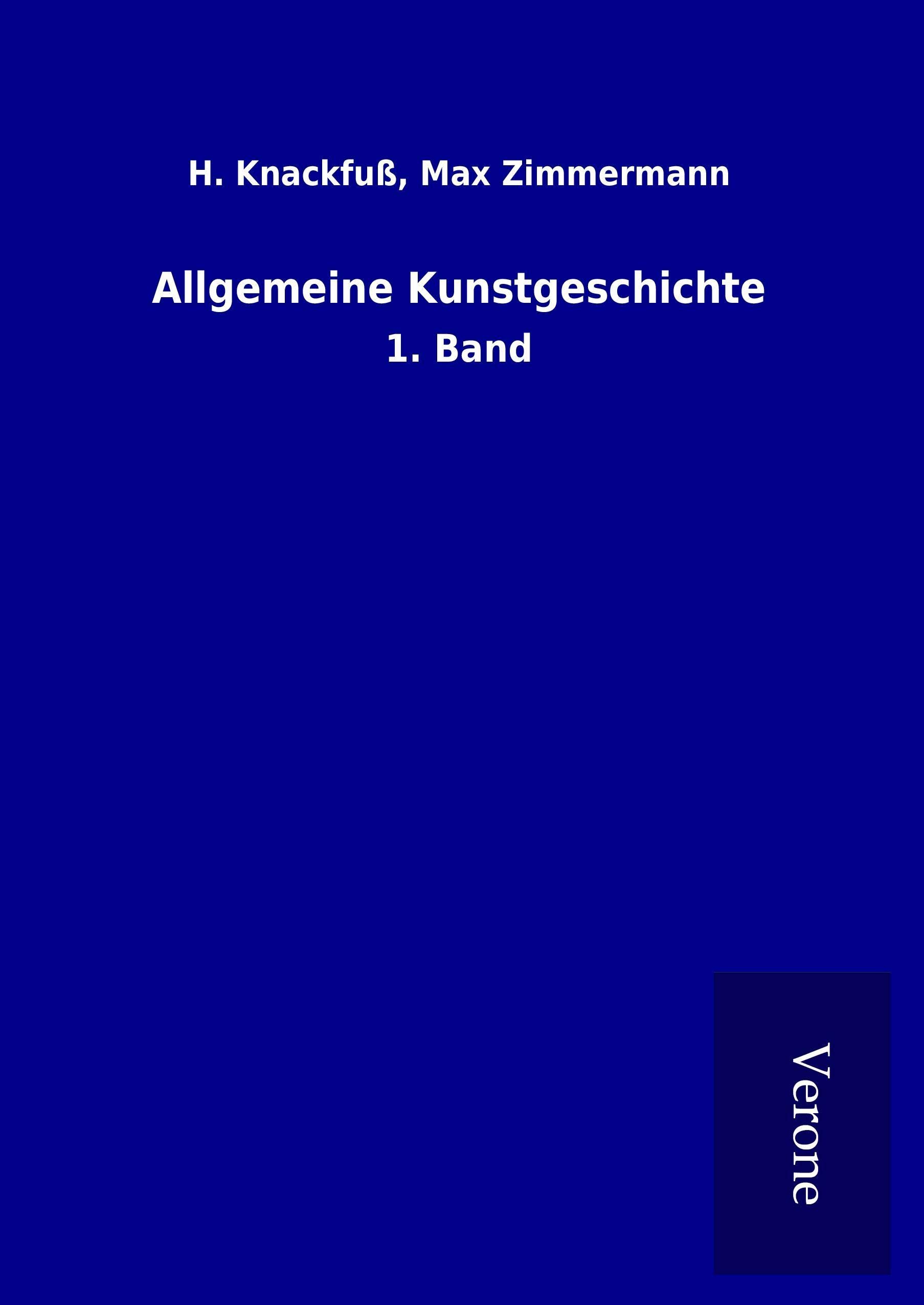 Allgemeine Kunstgeschichte 1 Band pour vos soirées de lecture au salon
