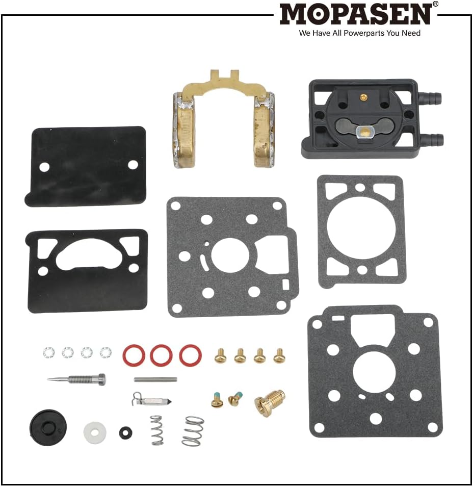 Carb Carburetor Rebuild Repair Gasket Float Kit 142-0570 Compatible with Onan Engine Model BF BG B43M B48M DD11 DD13 DD15 142-0570 146-0380 K7523 Z750