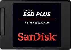 SANDISK SSD Plus Unidade de estado sólido interna de 500 GB - SATA III 6 Gb/s, 7 mm, velocidades de leitura/gravação de até 545 MB/s / 505 MB/s - SDSSDA-500G-G28