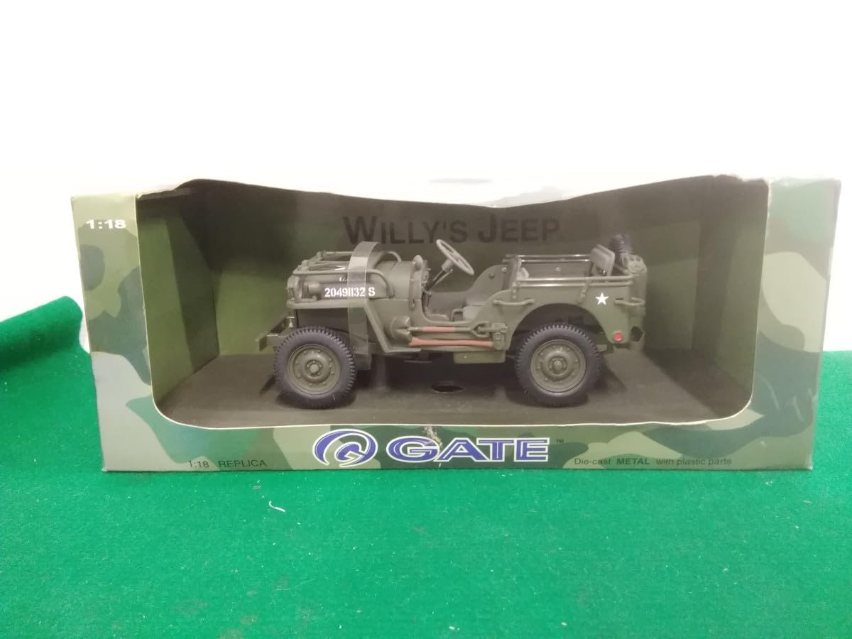 Amazon | g_t J806 GATE WILVY'SJEEP1/18サイズミニカーおもちゃ