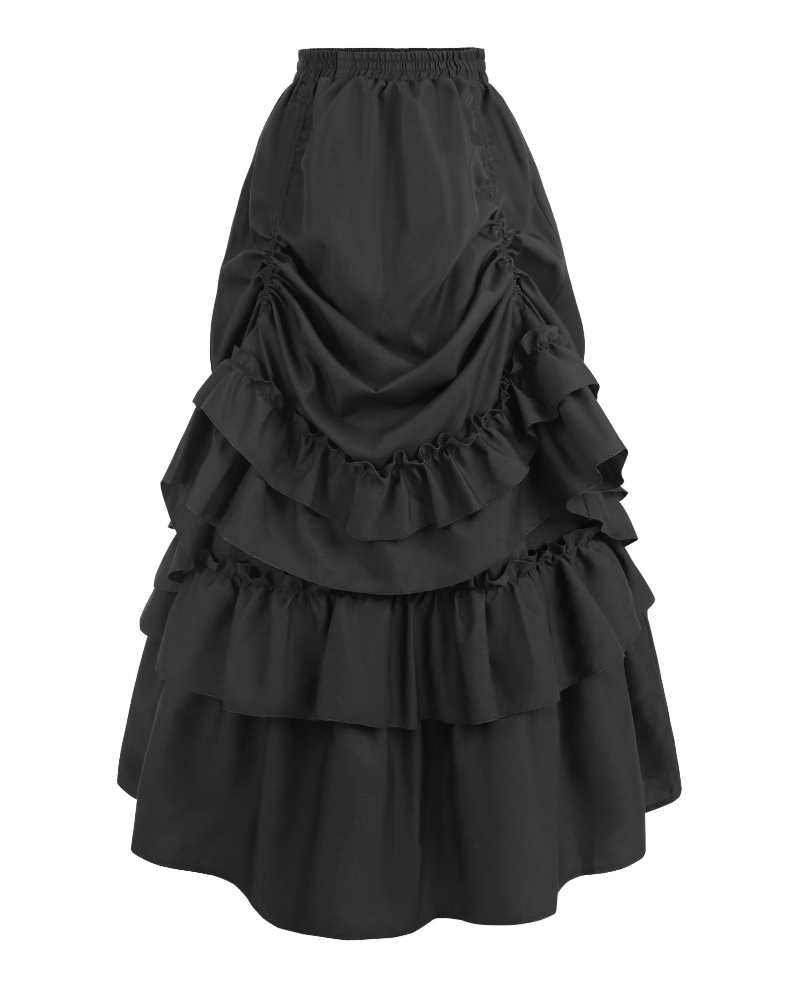 Bustle Gonna barocco Steampunk Rock Donna Saloon Girl Skirt Gonna Vittoriana Gonna Pirata