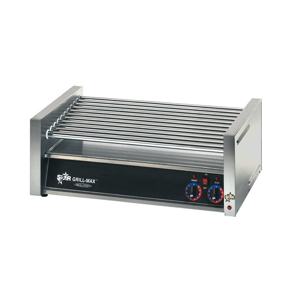 Star Mfg. Grill-Max Non-Stick 50-Hot Dog Roller Grill