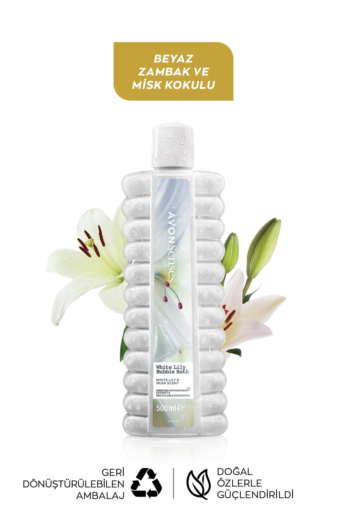 Avon White Lily Zambak Banyo Köpüğü 500 Ml.