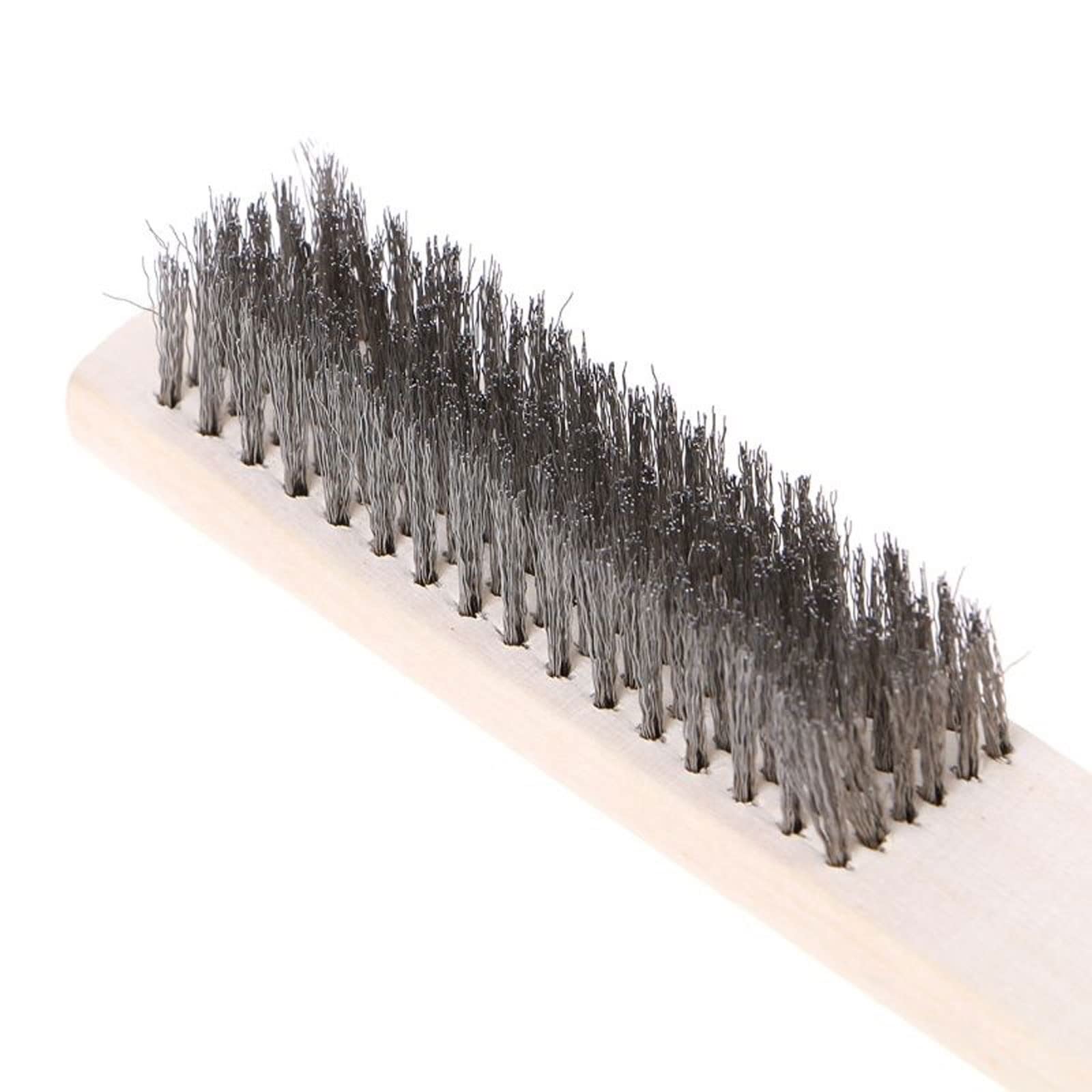 Cepillo de Alambre de Acero Inoxidable, 1 Uds., eliminación de Pintura, Limpieza, Pulido de Metal, cepillos de Limpieza de óxido, Herramientas de Limpieza, Herramientas manuales