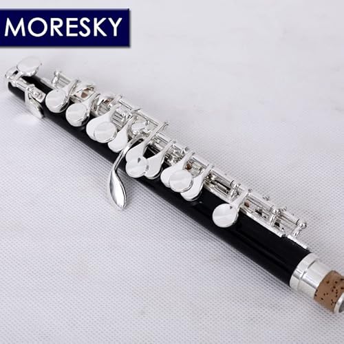 MORESKY-Piccolo C Chave Cupronickel, resina ABS, flauta de metade do tamanho (MPC-821)