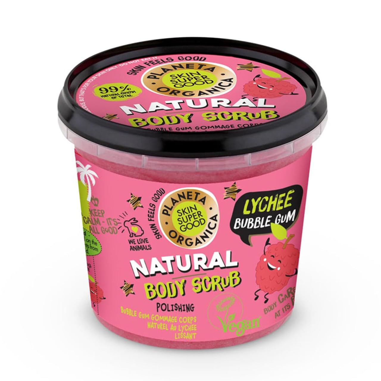 Exfoliante Corporal Lychee Bubble Gum 360ml