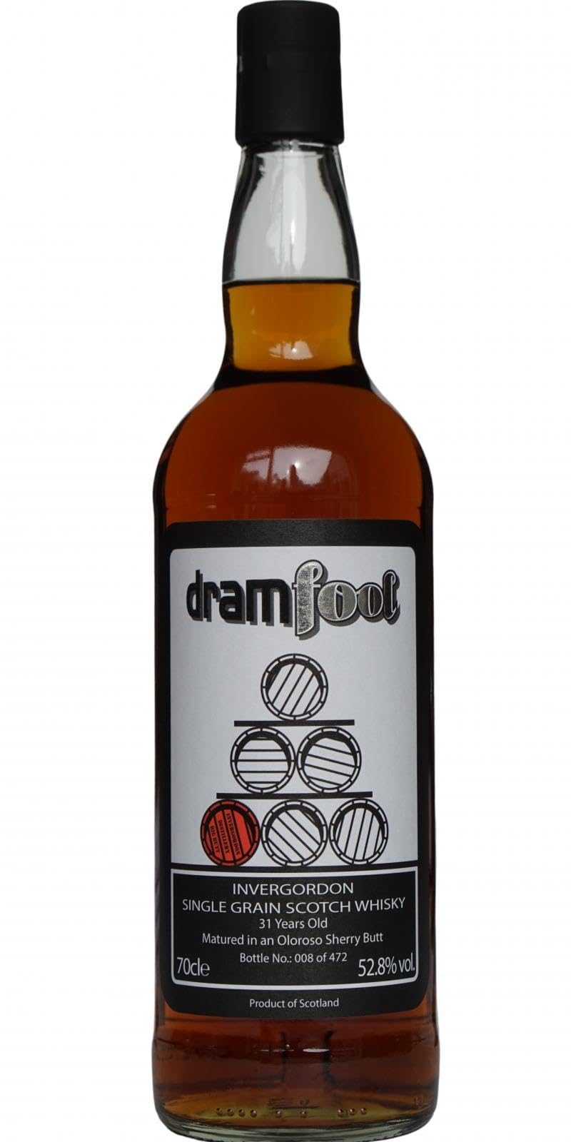 Amazon.co.jp: ドラムフール インヴァーゴードン 1987 31年 オロロソ