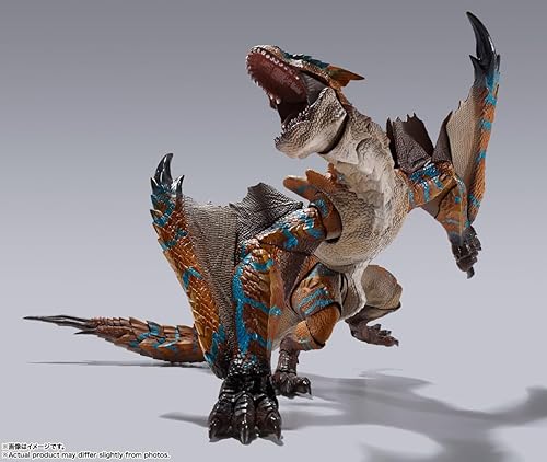 Miniatura 3 de TAMASHII NATIONS - Monster Hunter Rise - Figura de acción Tigrex, Bandai Spirits S.H.MonsterArts