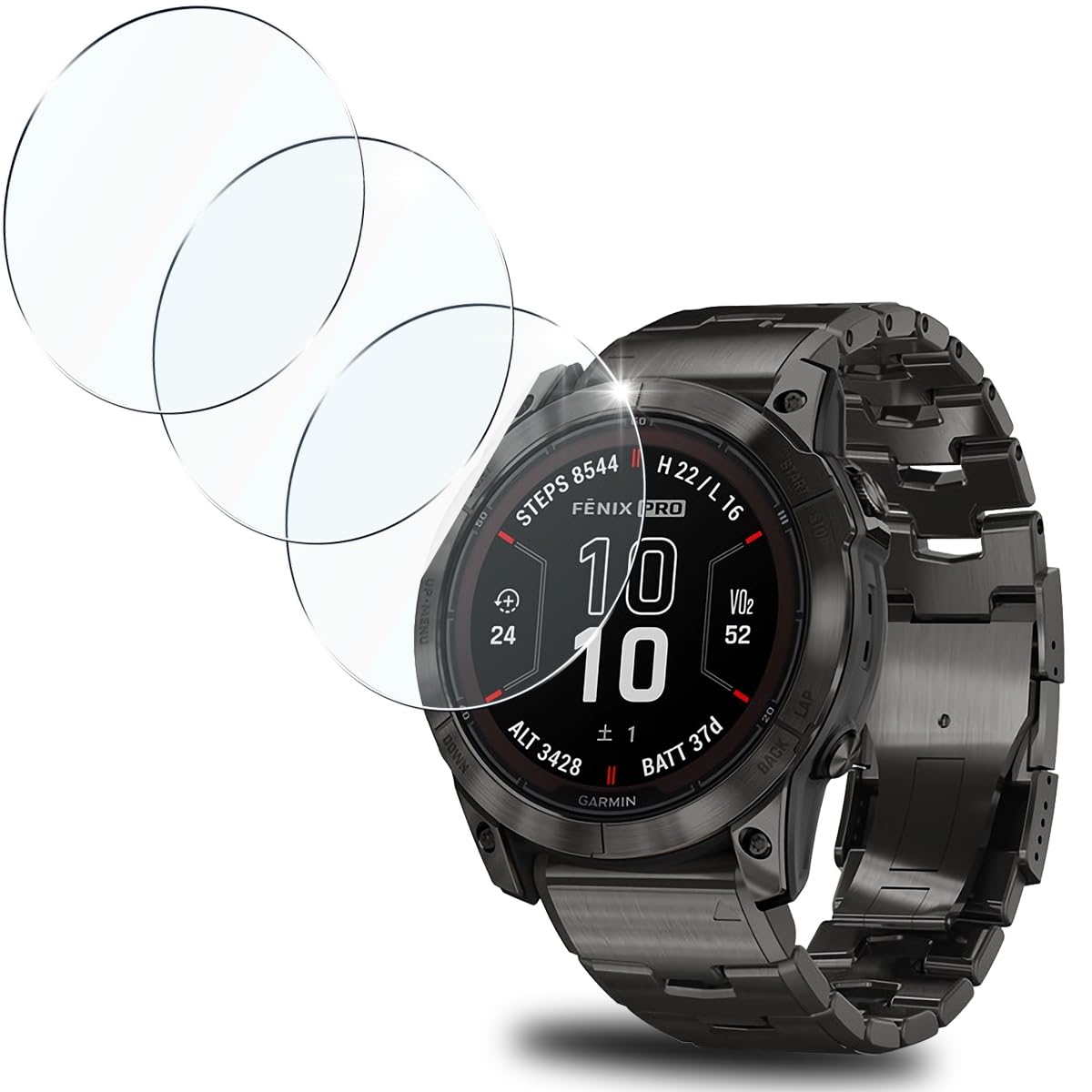 Amazon.co.jp: 対応 （GARMIN） fenix 7X Pro/epix Pro ガラスフィルム 