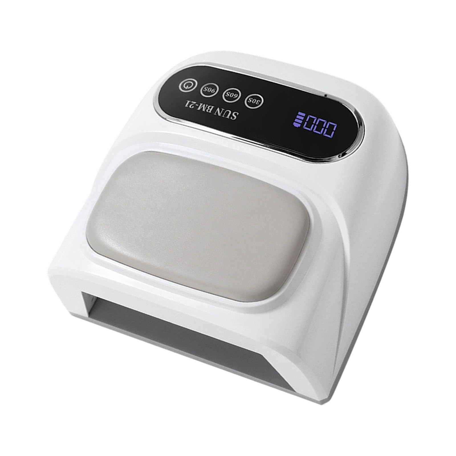 Professionelle schnurlose Nagel-Lampe, ABS-Konstruktion, ergonomische Handauflage, hochintensives Licht für schnelles Aushärten von Nagellack, Salon-Qualität, tragbares Nagellicht
