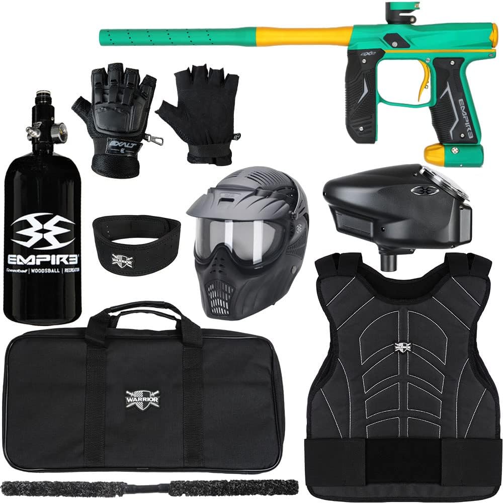 Action Village Empire Axe 2.0 Protector Level 3 Paintball Gun Package Kit