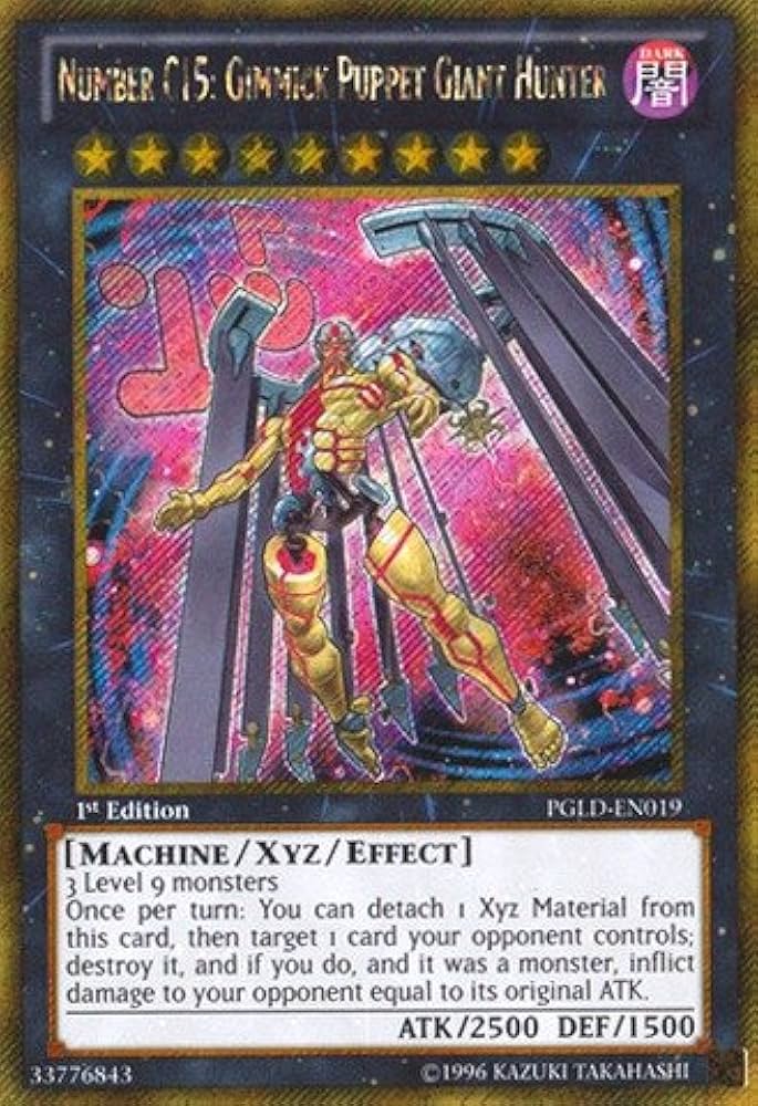 Amazon.com: YU-GI-OH! - Number C15: Gimmick Puppet Giant