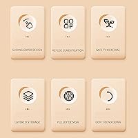 Vista 5 de Contenedor de compostaje de compost de cocina, compostador de cocina, cubo de basura con tapa, contenedores de basura de cocina con contenedores