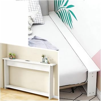 Long Narrow Bed Side Table 31-59in, Thin Behind Couch Console Tables, Space Saving Storage Shelf for Bedroom Entry HallwayB,47.2x5.9x25.6in/120x15x65cm
