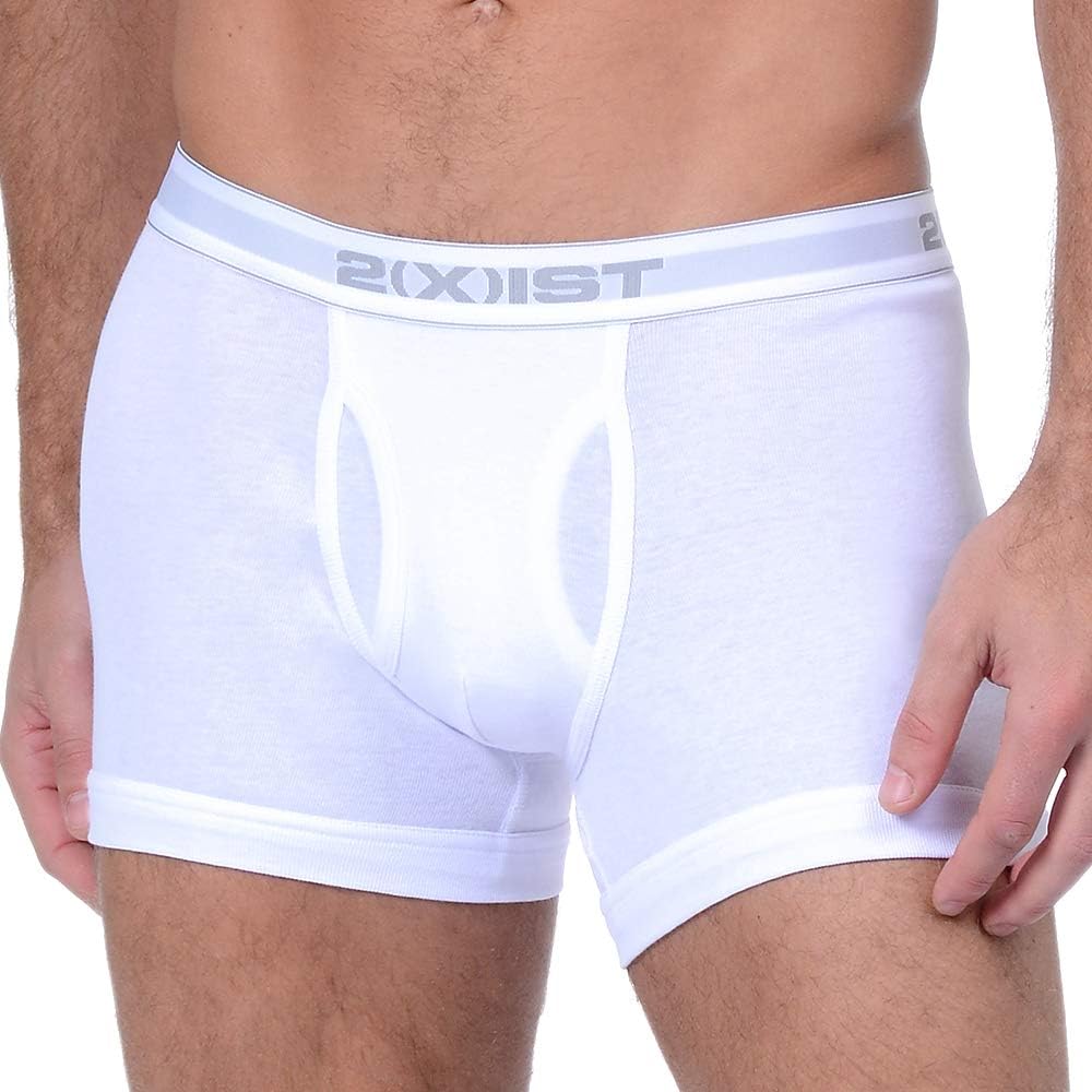 2(X) IST Men's Essential Cotton Boxer Brief 3-pack