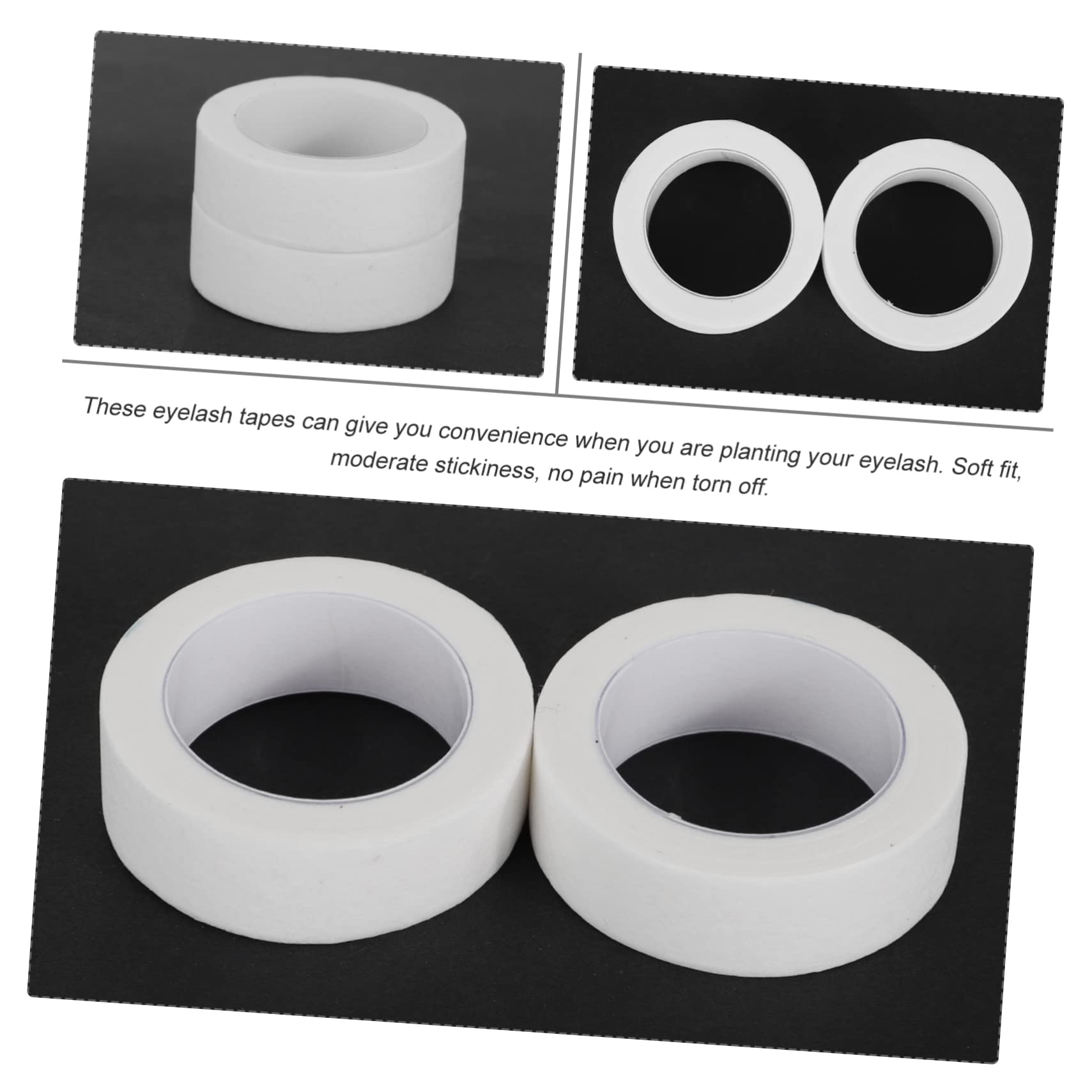 minkissy 2sets Professional Eyelash Extension Tapes Grafting Lash Tape Easy Application 10pcs*2