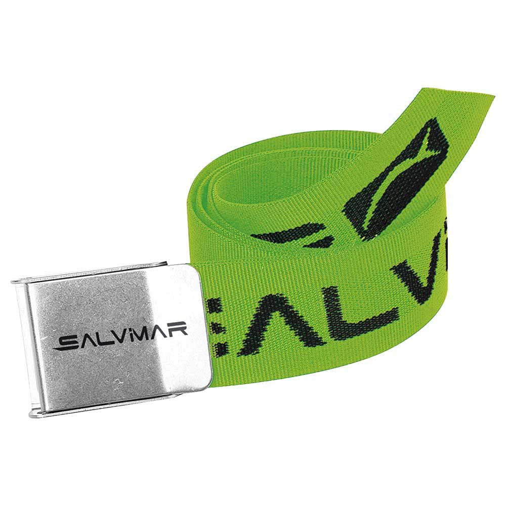 SALVIMAR Cordura Belt Buckle Stainless Steel, Unisex Adult, Green, One Size
