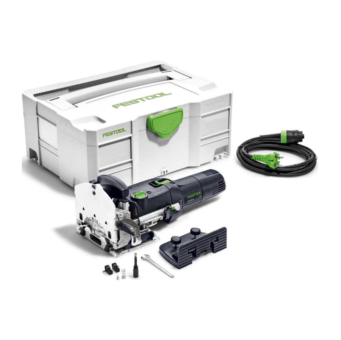Festool DF 500 Q-PLUS Fraiseuse Domino 420 W avec boîtier Systainer + Accessoires (574325)