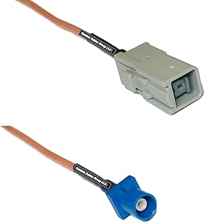 0.5 feet RG316 GT5-1S to Fakra C Male RF Pigtail Coaxial Cable