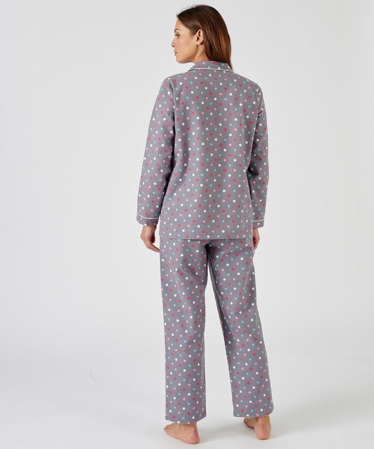 Damart Pyjama en Flanelle Ensemble de Pijama Femme