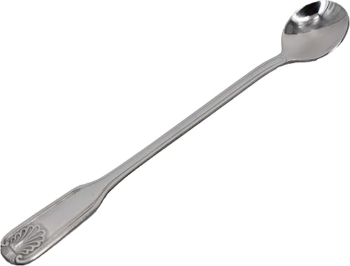 Uniware Juego de 6 utensilios de cena de acero inoxidable, cuchara de soda