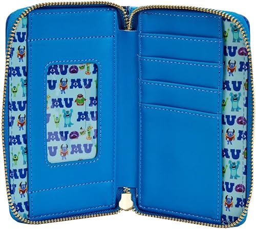Miniatura 4 de Monster's University Scare Games - Cartera con cremallera, Multi, Loungefly Pixar Monsters University Scare Games - Cartera con cremallera
