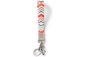 MNGARISTA Keychain Wristlet with Car Keychain