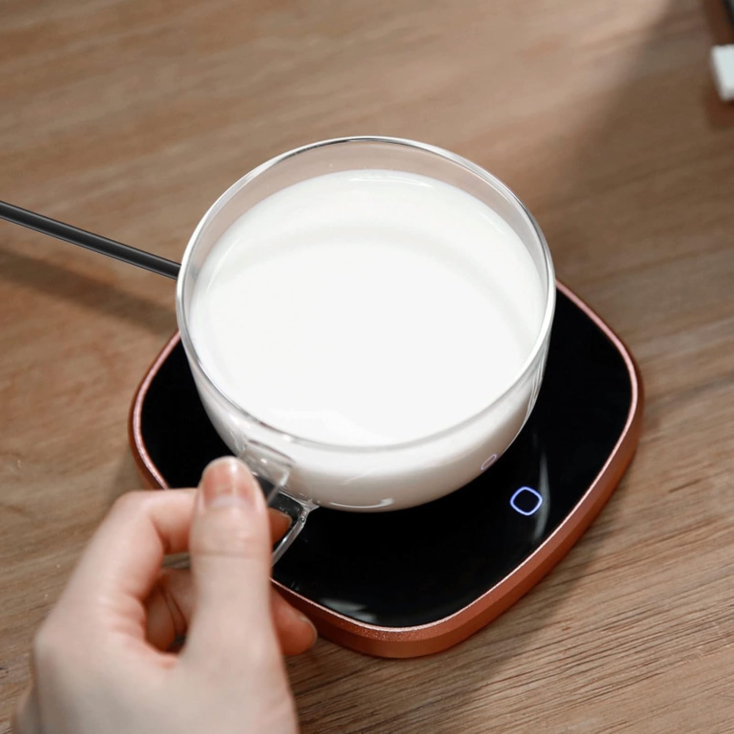 Cup Warmer Heating Plate tatic Base to Keep Warm for Coffee Milk Teav