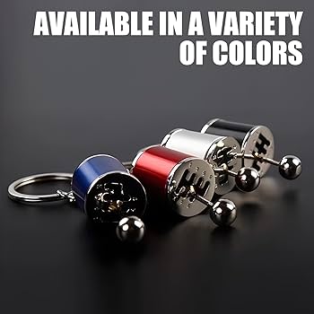 Amazon.com: Flygun 1 PC Car Manual Shifter Gear Model Key Chain