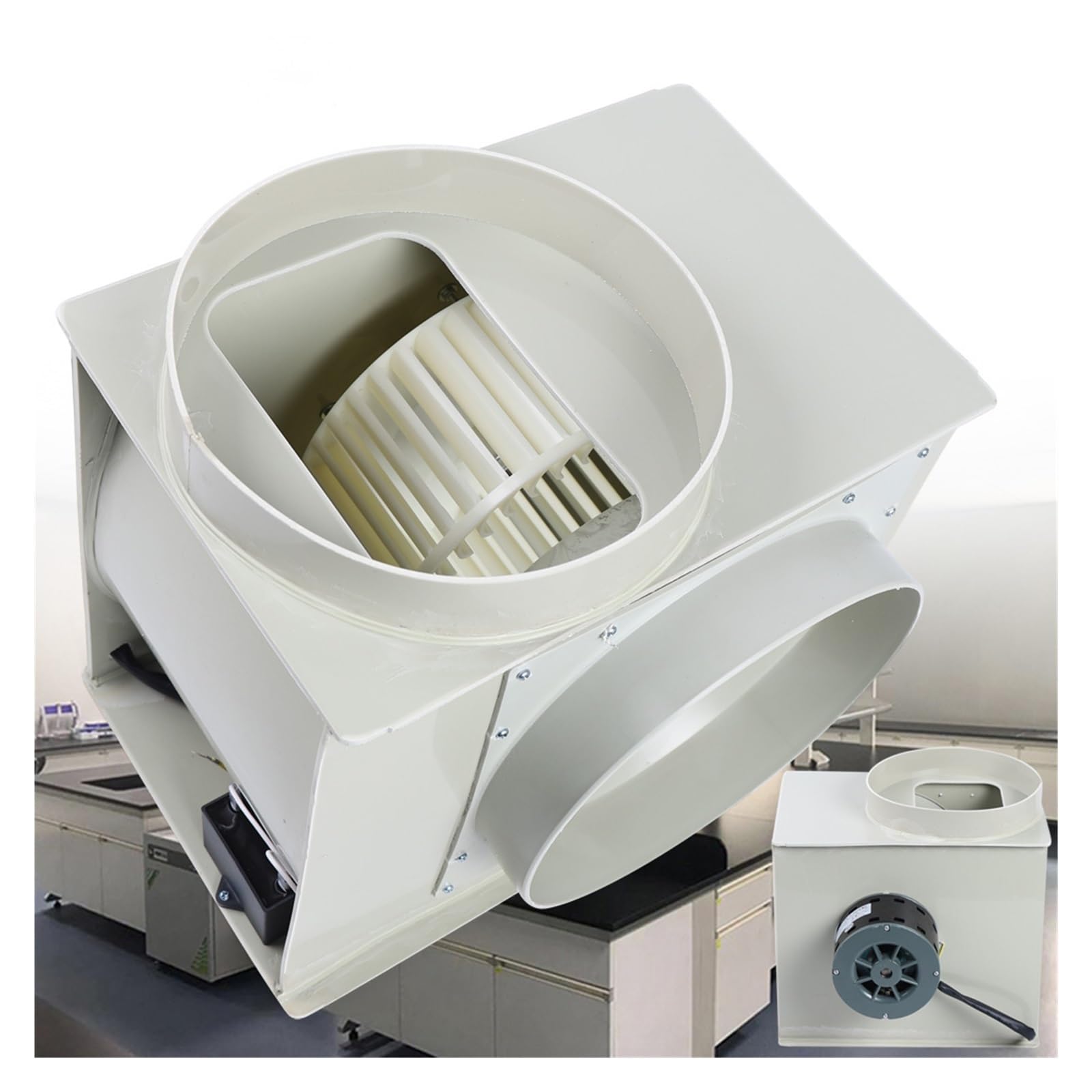 Soplador De Polvo Portátil. Campana Extractora Anticorrosiva con Soplador Centrífugo .Limpiador De Polvo Eléctrico