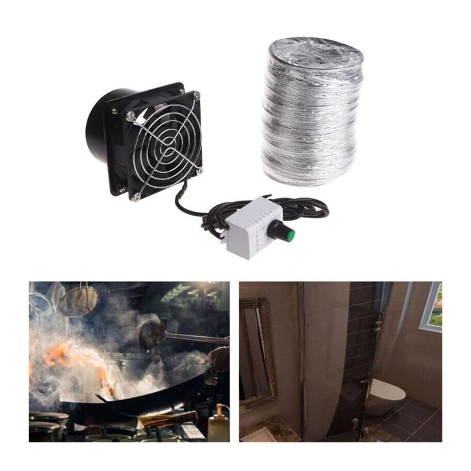 Extractor de humos ESD con absorción soldadura velocidad ajustable por USB, ventilador conducto escape ventilación bañera para refuerzo