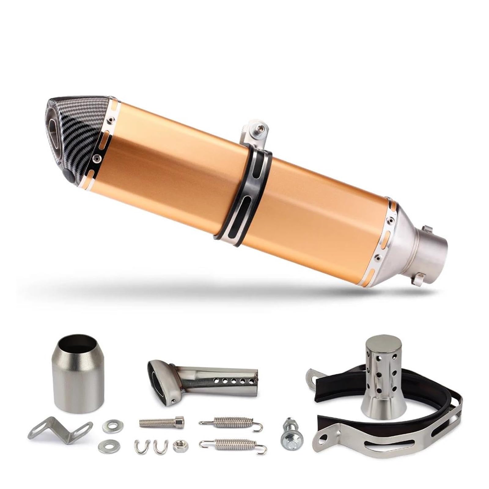 Silenciador Escape Motocicleta para B&MW F850GS C650 para Sport C600 GT F850 GS C 600 650 Silenciador Escape Motocicleta con Tubo Asesino DB 470mm 51mm(mi)